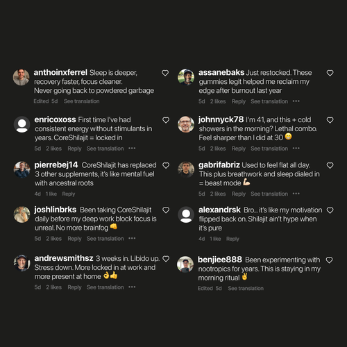 Juvex CoreShilajit™ Gummies